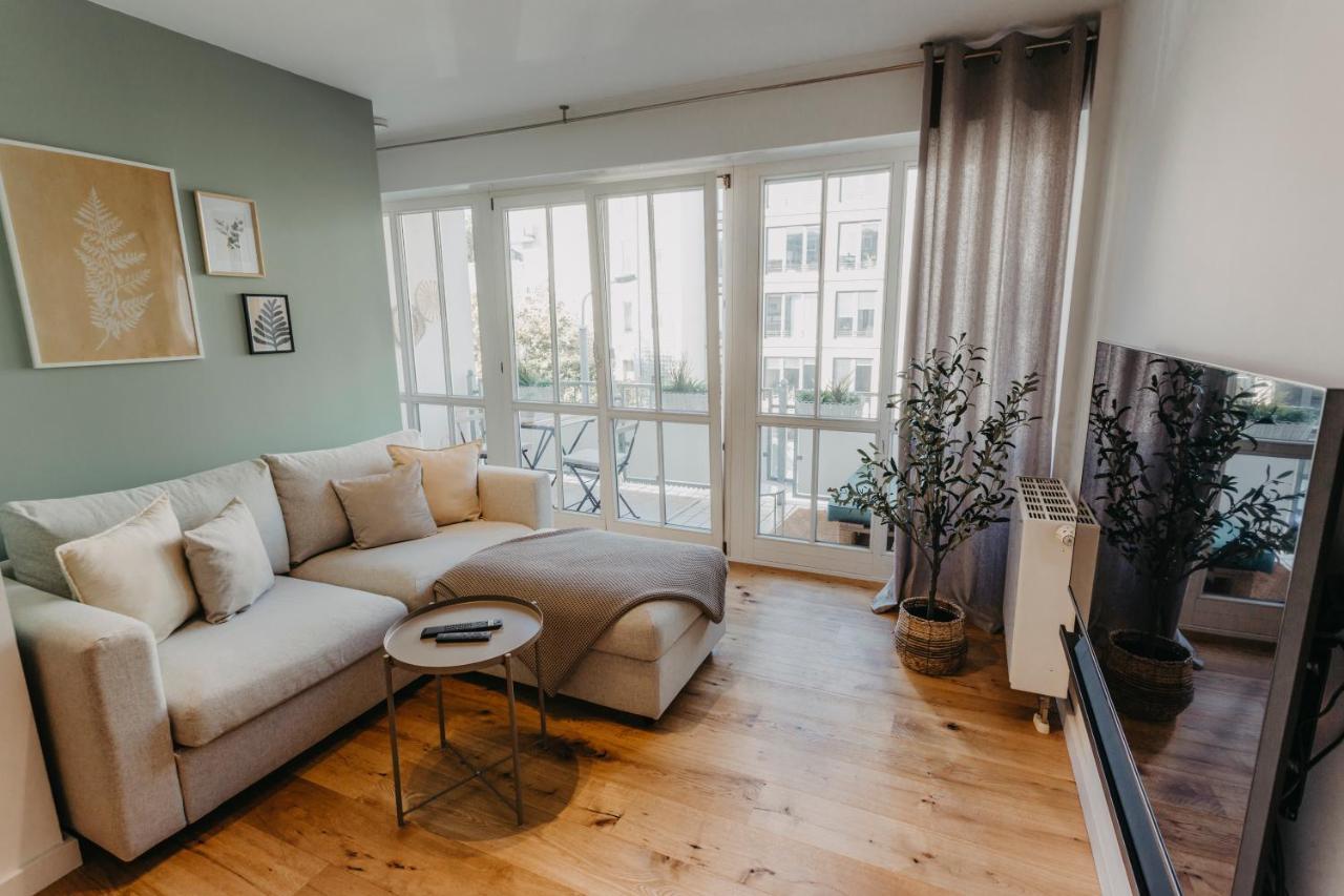 Stylisches Apartment im Herzen Leipzigs mit Balkon Exterior foto