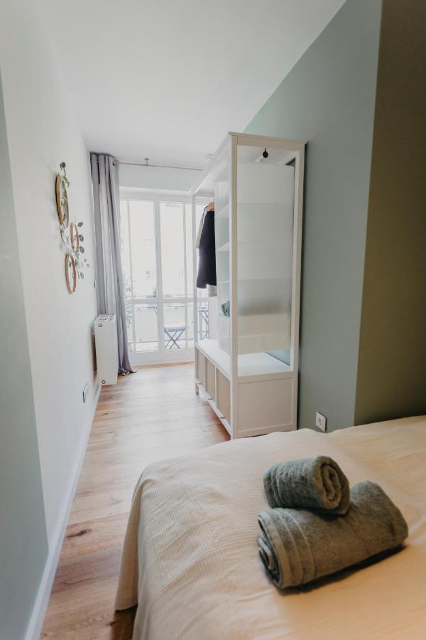 Stylisches Apartment im Herzen Leipzigs mit Balkon Exterior foto